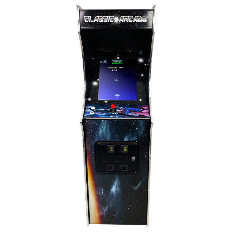 Game Classics Arcade Machine Full Size With 60 Premium Classic Arcade
